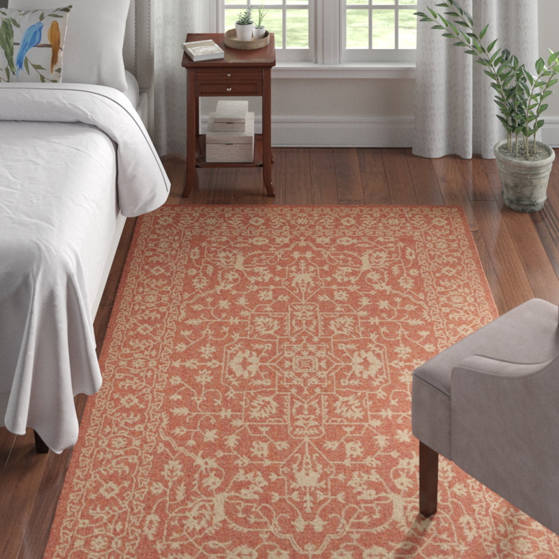 Andover Mills Zane Terracotta Indoor/Outdoor Area Rug & Reviews Wayfair